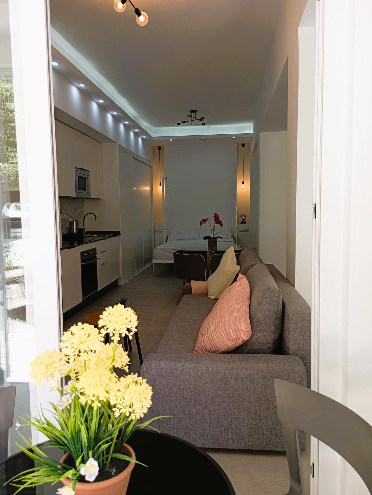 Moderno Apartamento En La Luz Malaga Bagian luar foto